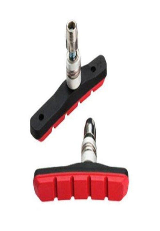 Jagwire Mountain Sport Brake Pad, Red - RACKTRENDZ