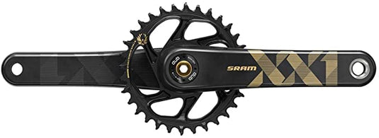 SRAM XX1 Eagle Carbon Boost Crankset - 175mm, 12-Speed, 34t, Direct Mount, Dub Spindle Interface, Black - RACKTRENDZ