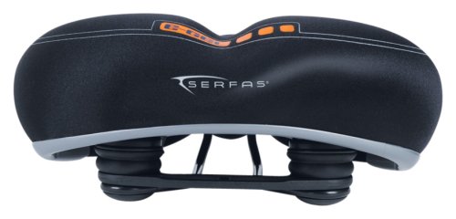 Chargez l&#39;image dans la visionneuse de la galerie, Serfas E-Gel Cruiser Bicycle Saddle - RACKTRENDZ
