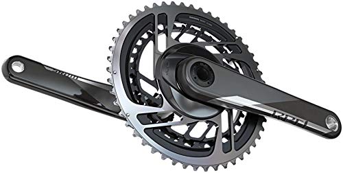 SRAM, Red AXS, Crankset, Speed: 12, Spindle: 28.99mm, BCD: Direct Mount, 50/37, Dub, 170mm, Black, Road - RACKTRENDZ