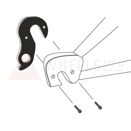Wheels Manufacturing Dropout-14 Derailleur Hanger - RACKTRENDZ