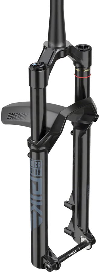 Chargez l&#39;image dans la visionneuse de la galerie, RockShox Pike Select Charger RC Suspension Fork - 27.5&quot;, 130 mm, 15 x 110 mm, 37 mm Offset, Gloss Black, C1 - RACKTRENDZ
