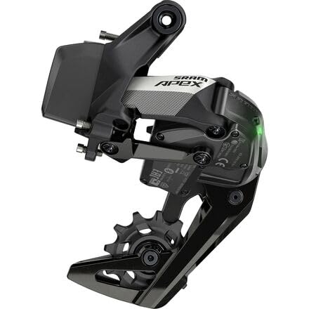 SRAM, Apex XPLR AXS D1, Rear Derailleur, Speed: 12, Black - RACKTRENDZ
