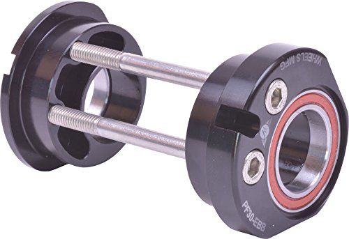 Load image into Gallery viewer, Wheels Manufacturing BB Whmfg PF30-22/24mm Eccentric SRAM/Truvativ GXP Black - RACKTRENDZ
