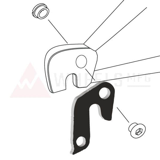 Wheels Manufacturing Dropout-19 Derailleur Hanger - RACKTRENDZ