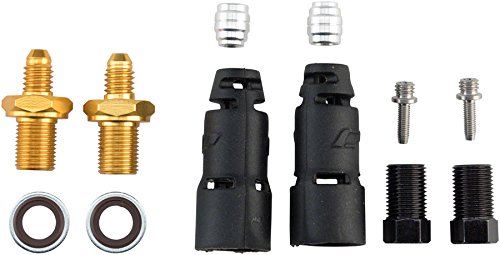 Jagwire Pro Quick-Fit Adapter-Shimano XTR Unisex Adult Fitting Kit, Black - RACKTRENDZ