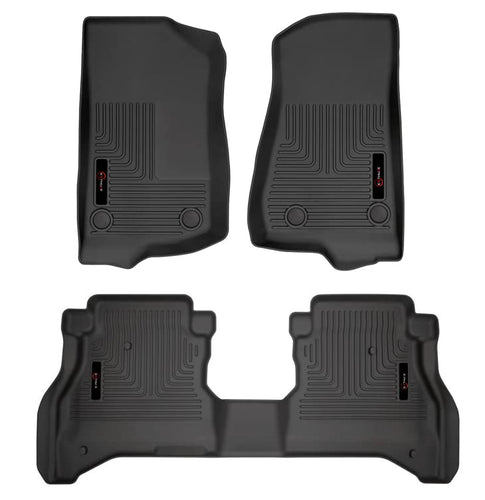 Custom Floor Liners for 2020-2024 Jeep Gladiator Crew