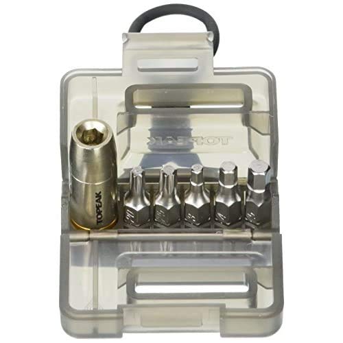 Topeak Nano TorqBox 5 with 5 Tool bits, 5nm - RACKTRENDZ