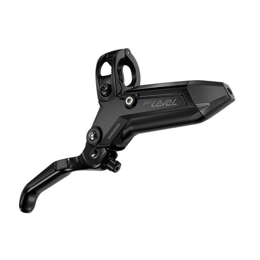 SRAM, Level Silver Stealth 4P, MTB Hydraulic Disc Brake, Front, Post Mount, Black - RACKTRENDZ