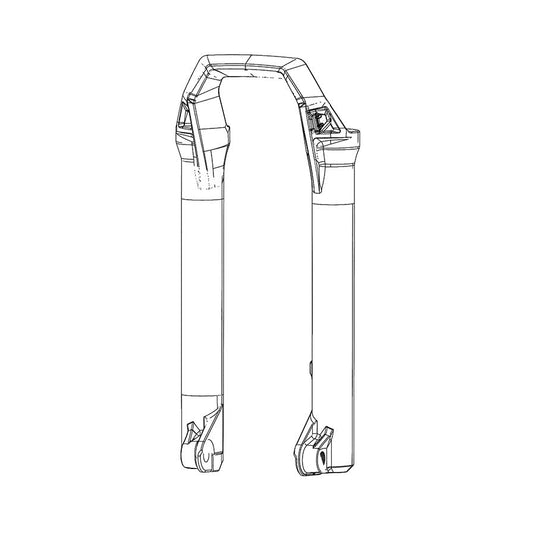 RockShox, Lower Leg for Zeb Gray, 27.5", 11.4018.091.039 - RACKTRENDZ