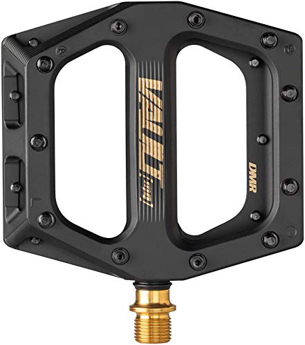 DMR Vault Mag Silver Titanium Pedals 9/16 Inch - Black/Gold Vault-MAG-C-SL-K - RACKTRENDZ