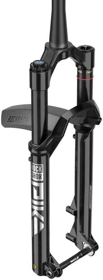 RockShox, Pike Ultimate RC2 C1, Suspension Fork, 27.5'', Debonair+, 140mm, 1-1/8''-1.5'', 15x110mm TA, Rake: 37mm, Black - RACKTRENDZ