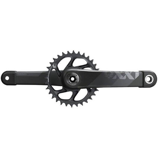 SRAM XX1 Eagle AXS Boost Crankset - 175mm, 12-Speed, 34t, Direct Mount, Dub Spindle Interface, Gray - RACKTRENDZ