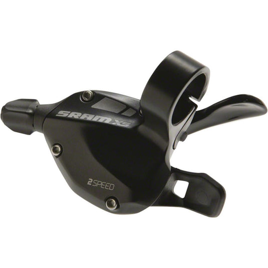SRAM X5 Trigger, 2 Speed Front, Black - RACKTRENDZ