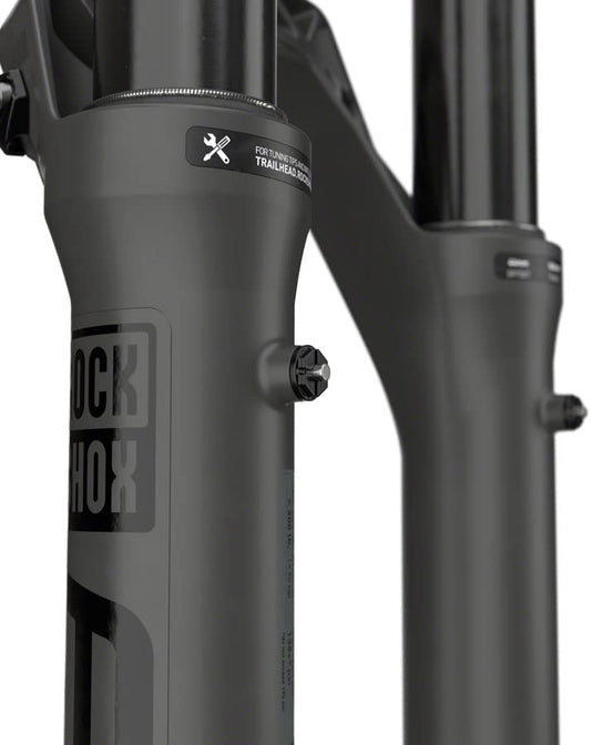 RockShox, Zeb Ultimate RC2 A2, Suspension Fork, 27.5'', Debonair+, 180mm, 1-1/8''-1.5'', 15x110mm TA, Rake: 44mm, Grey - RACKTRENDZ