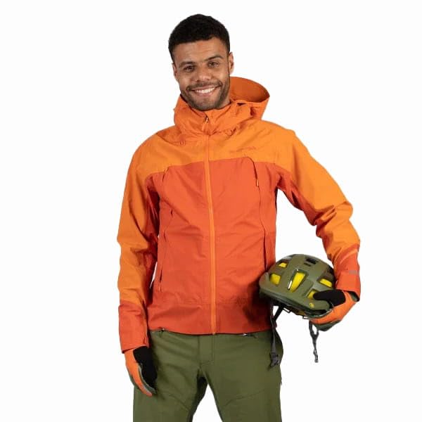 Load image into Gallery viewer, Endura Men&#39;s MT500 Waterproof Cycling Jacket II - Ultimate MTB Protection Harvest, Large - RACKTRENDZ
