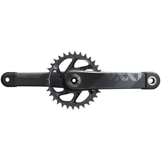 SRAM, XX1 Eagle Dub, Crankset, Speed: 11/12, Spindle: 28.99mm, BCD: Direct Mount, 34, Dub, 170mm, Black, AI - RACKTRENDZ