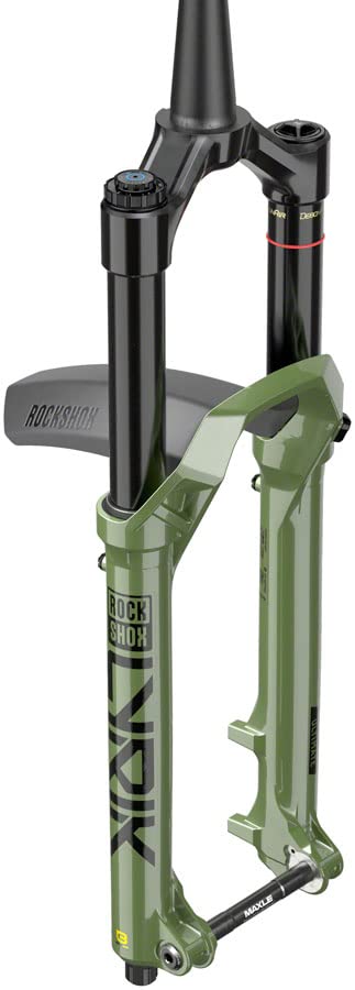 Chargez l&#39;image dans la visionneuse de la galerie, RockShox Lyrik Ultimate Charger 3 RC2 Suspension Fork - 27.5&quot;, 160 mm, 15 x 110 mm, 44 mm Offset, Green, D1 - RACKTRENDZ
