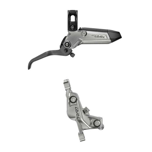 SRAM, Level Ultimate Stealth 4P, MTB Hydraulic Disc Brake, Front, Post Mount, Silver - RACKTRENDZ