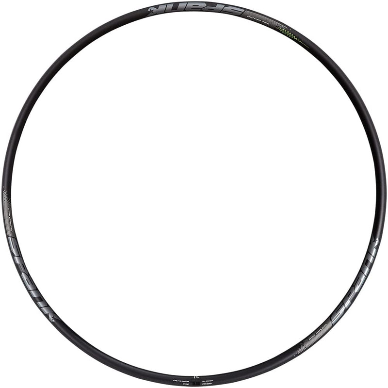 Load image into Gallery viewer, Spank Flare 24 Oc Vibrocore Rim (700C/29 Inch/28H -Black), Tubeless Ready Rim, Clincher Rim, Optimized for Gravel, XC and MTB Cross Country use, High Lateral Stiffness - RACKTRENDZ
