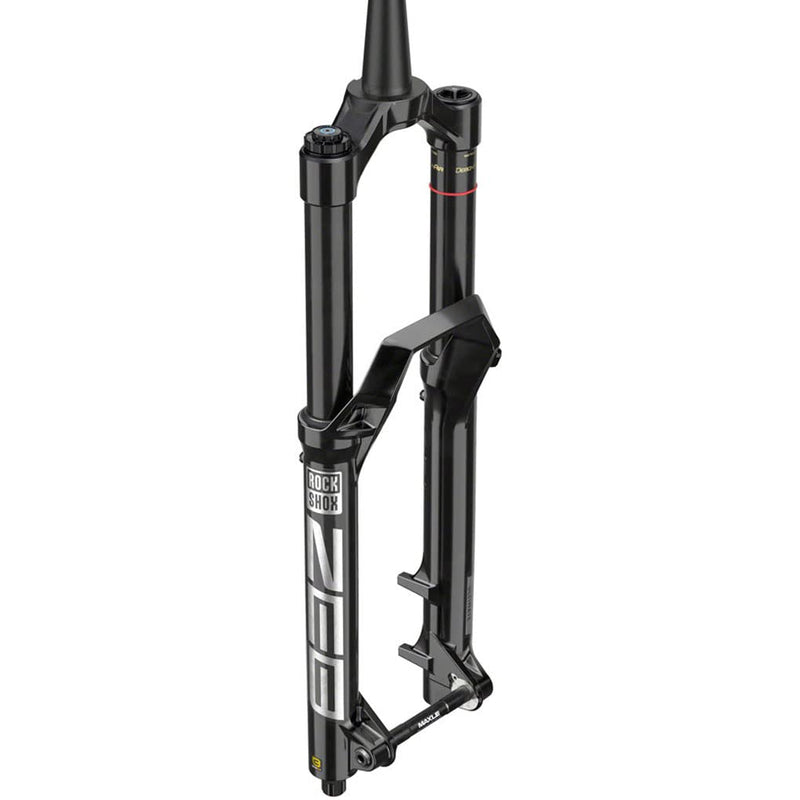 Chargez l'image dans la visionneuse de la galerie, RockShox, Zeb Ultimate RC2 A2, Suspension Fork, 27.5'', Debonair+, 180mm, 1-1/8''-1.5'', 15x110mm TA, Rake: 44mm, Black - RACKTRENDZ
