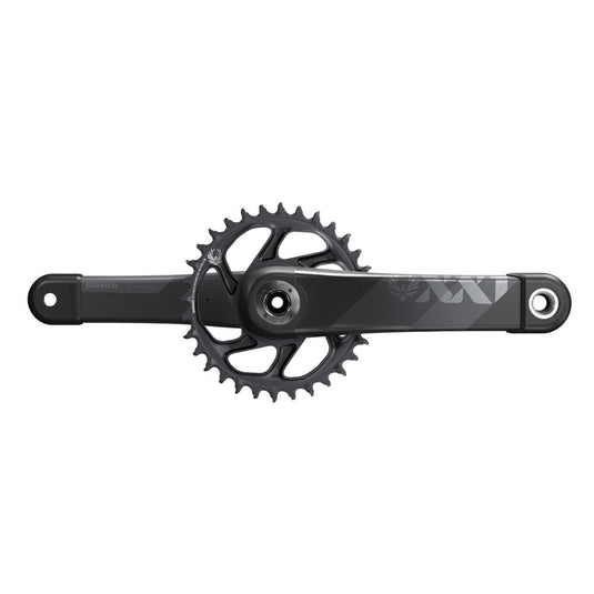 SRAM Corporation Europe Unisex_Adult X01 Eagle Crankset, Black, 46z - RACKTRENDZ