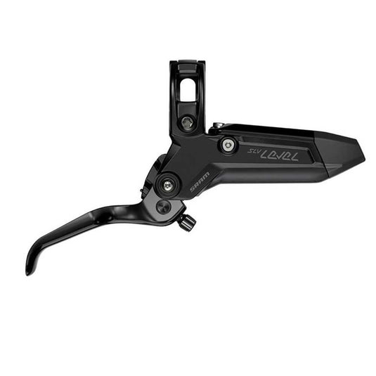 SRAM, Level Silver Stealth 4P, MTB Hydraulic Disc Brake, Front, Post Mount, Black - RACKTRENDZ