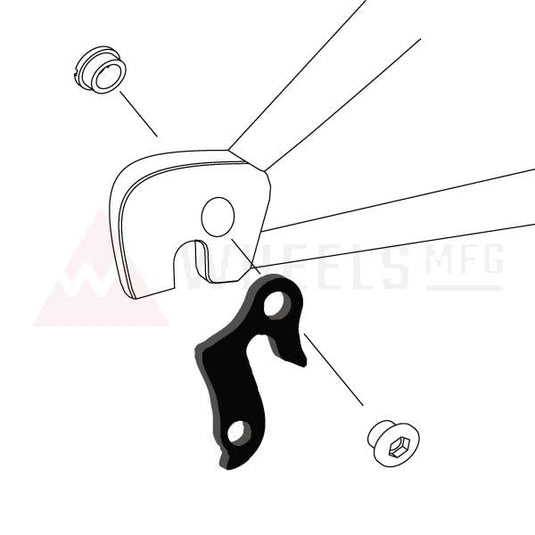 Wheels Manufacturing Dropout-27 Derailleur Hanger - RACKTRENDZ