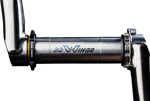 Load image into Gallery viewer, Cane Creek eeWings Crank Arms Brushed Titanium, 165mm - RACKTRENDZ
