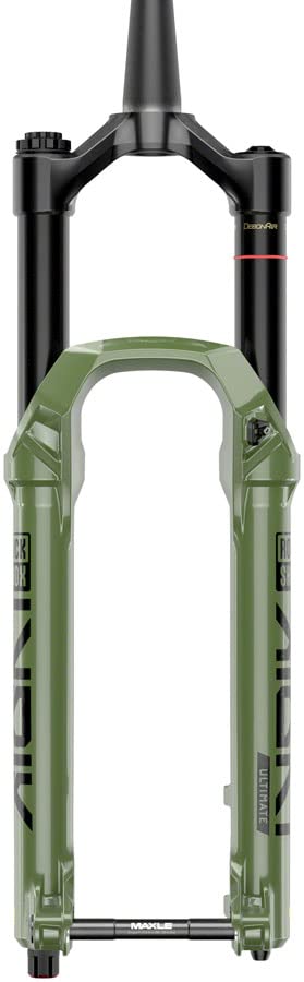 Chargez l&#39;image dans la visionneuse de la galerie, RockShox Lyrik Ultimate Charger 3 RC2 Suspension Fork - 27.5&quot;, 160 mm, 15 x 110 mm, 44 mm Offset, Green, D1 - RACKTRENDZ
