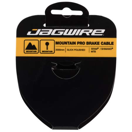 Jagwire Pro Brake Cable 1.5x2000mm Pro Polished Slick Stainless SRAM/Shimano MTB - RACKTRENDZ