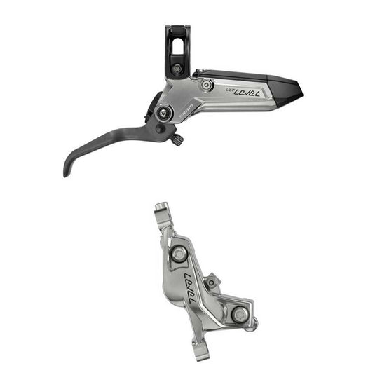 SRAM, Level Ultimate Stealth 4P, MTB Hydraulic Disc Brake, Rear, Post Mount, Silver - RACKTRENDZ