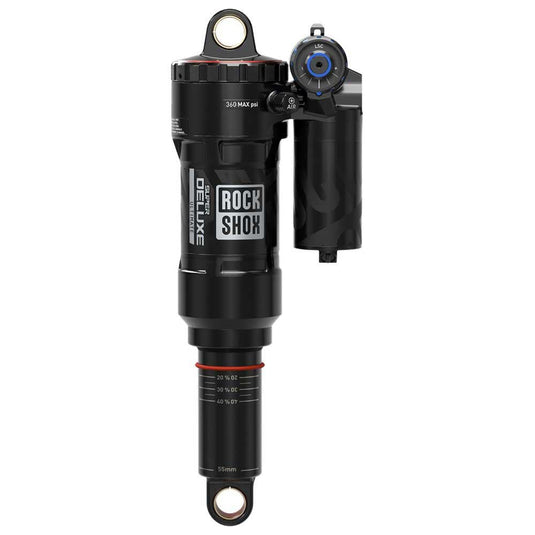 RockShox Super Deluxe Ultimate RC2T, Rear Shock, 185x50, Shaft Eyelet: Trunnion, Body Eyelet: Standard, Linear, 0 Neg/1 - RACKTRENDZ