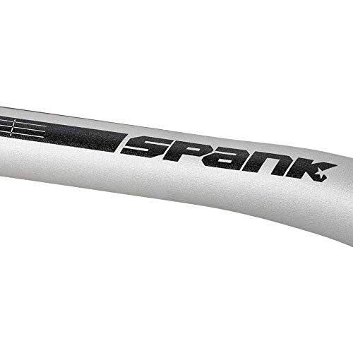 Spank Spoon 35 Bar, 40R (Raw Silver) Shotpeen Anodised, Mountain Bike Handlebar, Ideal for ASTM 5, All mountain, trail, free ride, E-Bike - RACKTRENDZ