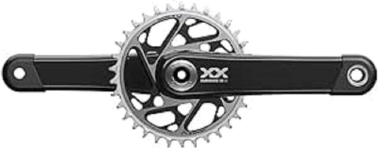 SRAM, XX SL Eagle T-Type, Crankset, Speed: 12, Spindle: 28.99mm, BCD: Direct Mount, 34, Dub, 170mm, Black, Boost - RACKTRENDZ
