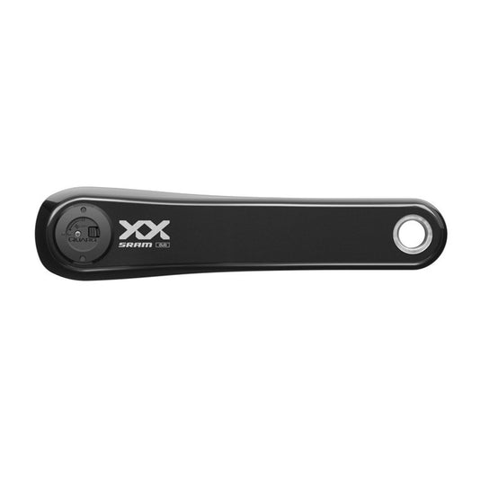 SRAM, XX Powermeter Left Arm/Spindle, Power Meter Crankset, Spindle: 28.99mm, Dub, 165mm, Black, Boost - RACKTRENDZ