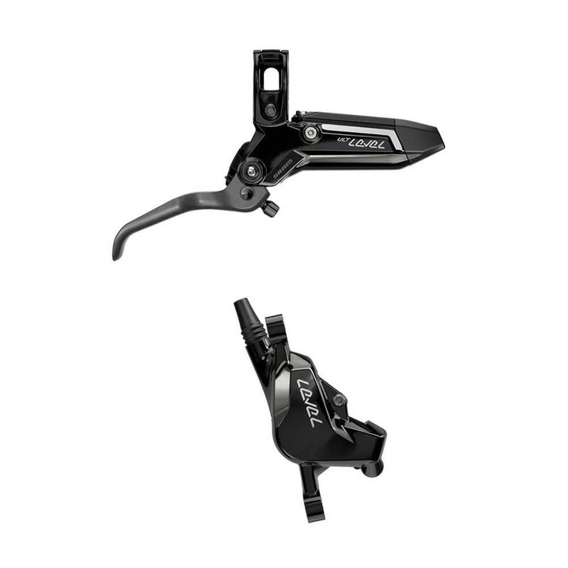 Load image into Gallery viewer, SRAM, Level Ultimate Stealth 2P, MTB Hydraulic Disc Brake, Front, Post Mount, Black - RACKTRENDZ
