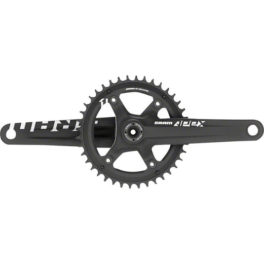 Sram Unisex_Adult Apex Crank & Fittings, Black, Standard Size - RACKTRENDZ