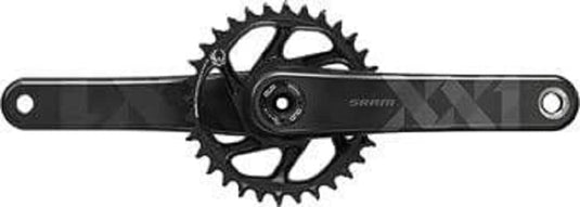 SRAM XX1 Eagle Carbon Boost Crankset - 175mm, 12-Speed, 34t, Direct Mount, Dub Spindle Interface, Black - RACKTRENDZ