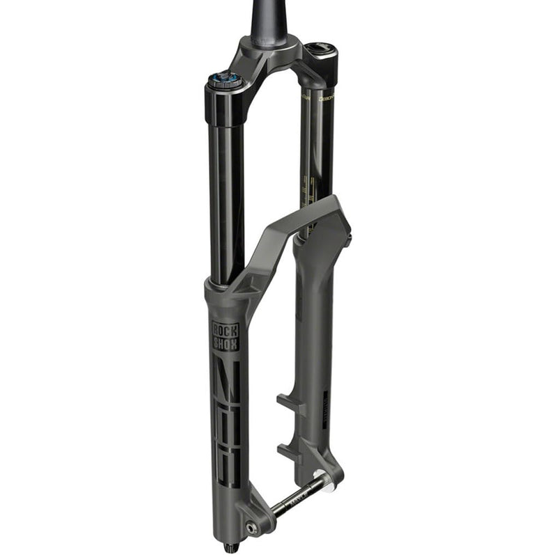 Load image into Gallery viewer, RockShox, Zeb Ultimate, Suspension Fork, 27.5'', Debonair, 170mm, 1-1/8''-1.5'', 15x110mm TA, Rake: 38mm, Grey - RACKTRENDZ
