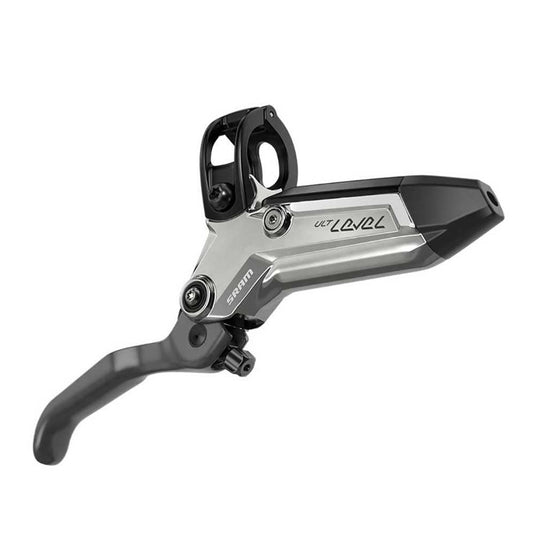 SRAM, Level Ultimate Stealth 4P, MTB Hydraulic Disc Brake, Rear, Post Mount, Silver - RACKTRENDZ