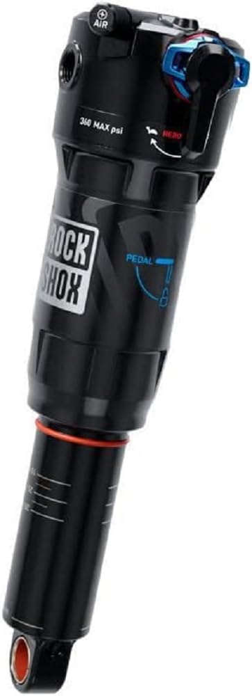 RockShox, Deluxe Ultimate RCT, Rear Shock, 185x52.5, Shaft Eyelet: Trunnion, Body Eyelet: Standard, Linear, 0 Neg/1 Pos - RACKTRENDZ