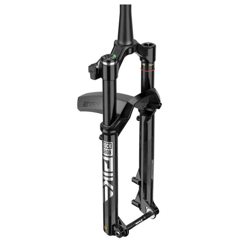 Chargez l&#39;image dans la visionneuse de la galerie, RockShox Lower Leg - Pike Ultimate C1+/Pike Flight Attendant (2023+), 29&quot;, 15 x 110 mm, Gloss Black - RACKTRENDZ
