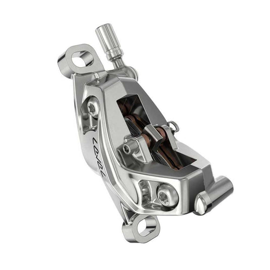 SRAM, Level Ultimate Stealth 4P, MTB Hydraulic Disc Brake, Front, Post Mount, Silver - RACKTRENDZ