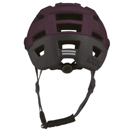 IXS Trigger AM Grape SM Helmet (54-58 cm) Jet MTB/E-Bike Unisex Adult - RACKTRENDZ