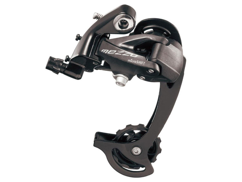 Chargez l&#39;image dans la visionneuse de la galerie, Microshift Mezzo M36 Rear Derailleur - 7,8,9 Speed, Long Cage, Black - RACKTRENDZ
