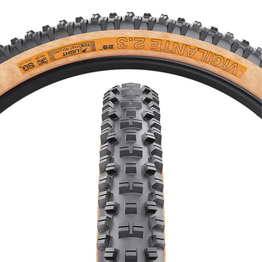 WTB Vigilante 2.3 x 29 TCS Light/Fast Rolling 60tpi Dual DNA SG2 tire (tan) - RACKTRENDZ