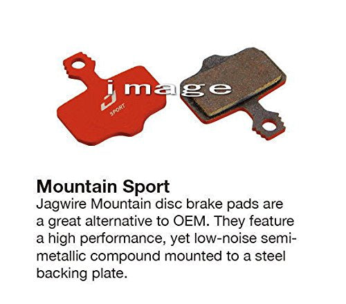 Jagwire Mountain Sport Disc Brake Pad Tektro Mech, Lyra, Iox - RACKTRENDZ