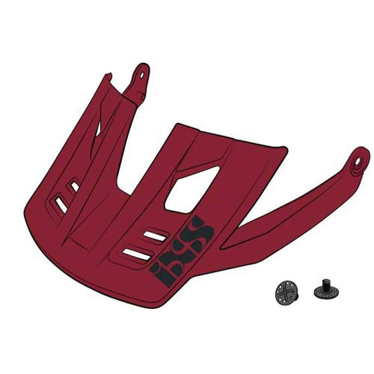 ixs Visor + Pins Trigger AM - 470-510 (Burnt Orange - ML) - RACKTRENDZ