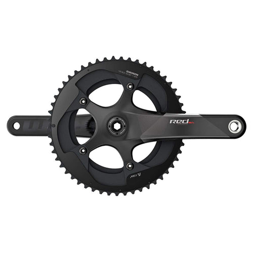 SRAM RED Crankset - 175mm, 11-Speed, 52/36t, 110 BCD, GXP Spindle Interface, Black, C2 - RACKTRENDZ